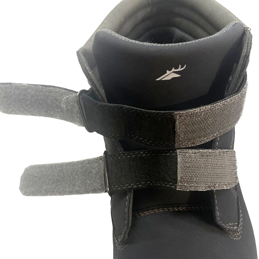 DEERSTAGS Boys Boots Size 7‎ Gray Marker Waterproof s-14